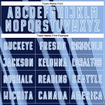 Custom Light Blue Sports Uniform Jersey Soccer Lines Navy-White Sublimation Custom Light Blue Sports Uniform Jersey Soccer Lines Navy-White Sublimation