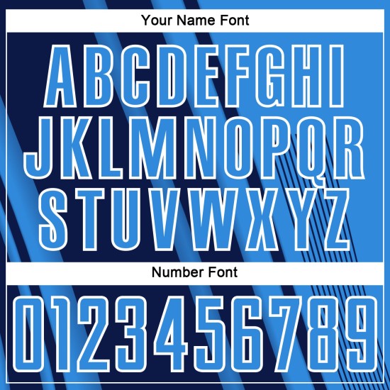 Jersey Powder Lines Blue Navy-White Soccer Uniform Sports Custom Sublimation Jersey Powder Lines Blue Navy-White Soccer Uniform Sports Custom Sublimation