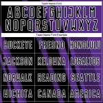 Lines Sublimation Black-White Custom Purple Jersey Sports Soccer Uniform Lines Sublimation Black-White Custom Purple Jersey Sports Soccer Uniform