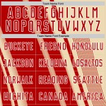 Sublimation Uniform Lines Custom Red-White Jersey Soccer Cream Sports Sublimation Uniform Lines Custom Red-White Jersey Soccer Cream Sports