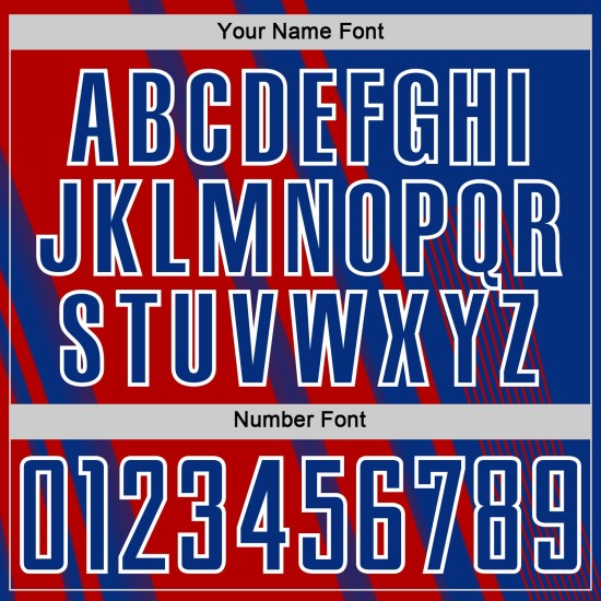 Custom Lines Uniform Royal Soccer Sports Sublimation Red-White Jersey Custom Lines Uniform Royal Soccer Sports Sublimation Red-White Jersey