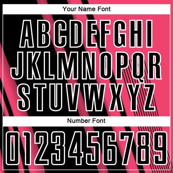 Soccer Lines Sublimation Neon Uniform Custom Pink Jersey Sports Black-White Soccer Lines Sublimation Neon Uniform Custom Pink Jersey Sports Black-White