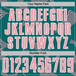 Medium Curve Soccer Pink-White Custom Sports Sublimation Uniform Teal Lines Jersey Medium Curve Soccer Pink-White Custom Sports Sublimation Uniform Teal Lines Jersey