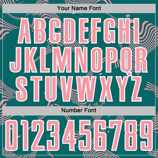 Medium Curve Soccer Pink-White Custom Sports Sublimation Uniform Teal Lines Jersey Medium Curve Soccer Pink-White Custom Sports Sublimation Uniform Teal Lines Jersey