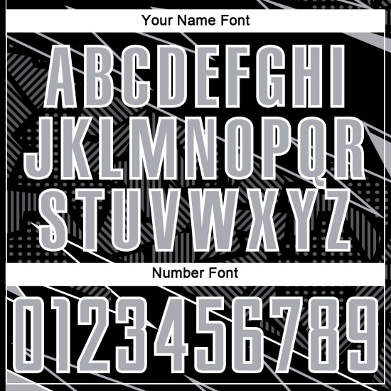 Sublimation Gray-White Black Custom Soccer Lines Uniform Sports Jersey Sublimation Gray-White Black Custom Soccer Lines Uniform Sports Jersey