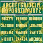 Curve Sublimation Kelly Green Gold-White Jersey Custom Uniform Lines Sports Soccer