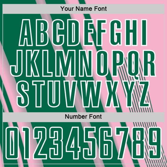 Sports Sublimation Light Custom Kelly Uniform Jersey Soccer Pink Lines Green-White Sports Sublimation Light Custom Kelly Uniform Jersey Soccer Pink Lines Green-White