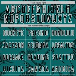 Sports Custom Jersey Curve Soccer Teal Lines Uniform Sublimation Black-White Sports Custom Jersey Curve Soccer Teal Lines Uniform Sublimation Black-White