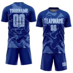 Custom Lines Jersey Sublimation Light Blue-White Sports Royal Curve Uniform Soccer Custom Lines Jersey Sublimation Light Blue-White Sports Royal Curve Uniform Soccer