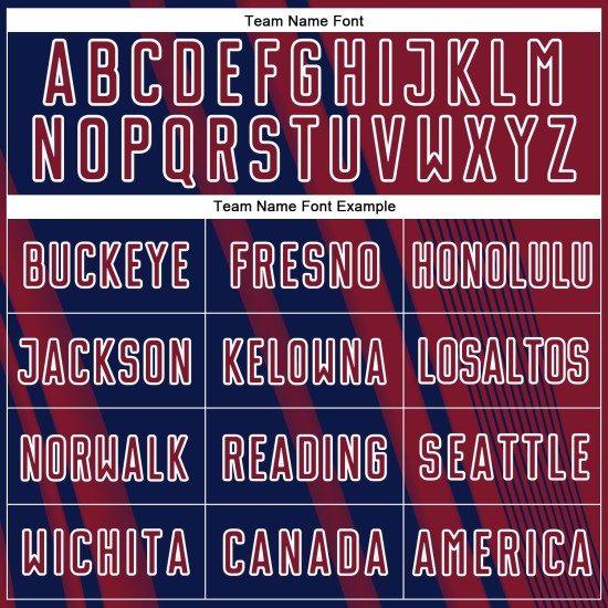 Custom Lines Crimson Uniform Sublimation Soccer Jersey Navy-White Sports Custom Lines Crimson Uniform Sublimation Soccer Jersey Navy-White Sports