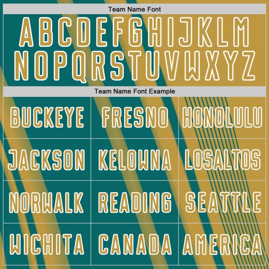 Lines Uniform Old Jersey Custom Gold Soccer Teal-White Sublimation Sports