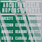 Custom Soccer Jersey Sports Uniform Kelly Green-White Gray Lines Sublimation Custom Soccer Jersey Sports Uniform Kelly Green-White Gray Lines Sublimation