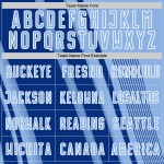 Soccer Jersey Blue Sports Uniform Light Royal-White Custom Lines Sublimation Soccer Jersey Blue Sports Uniform Light Royal-White Custom Lines Sublimation