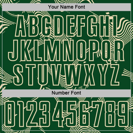 Lines Sports Cream Uniform Green Curve Soccer Custom Jersey Sublimation Lines Sports Cream Uniform Green Curve Soccer Custom Jersey Sublimation