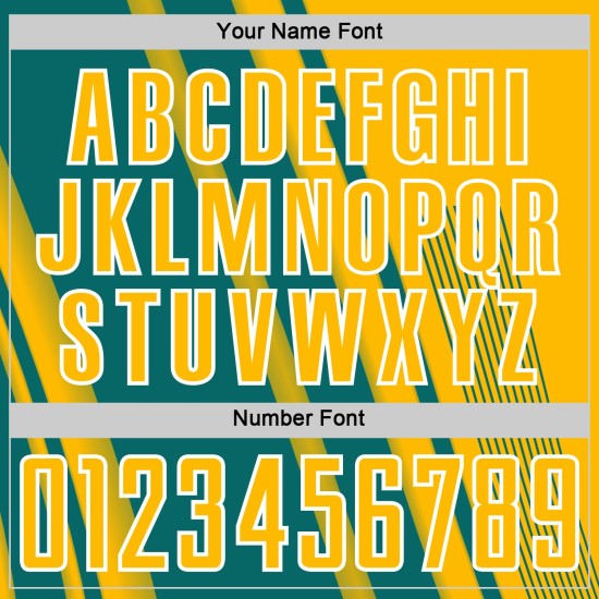 Teal-White Sports Soccer Uniform Sublimation Lines Gold Jersey Custom Teal-White Sports Soccer Uniform Sublimation Lines Gold Jersey Custom