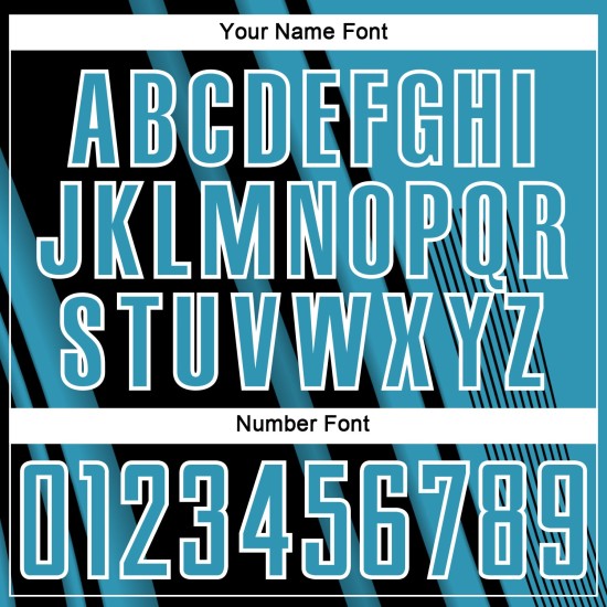 Sublimation Uniform Black-White Sports Jersey Blue Custom Soccer Panther Lines Sublimation Uniform Black-White Sports Jersey Blue Custom Soccer Panther Lines