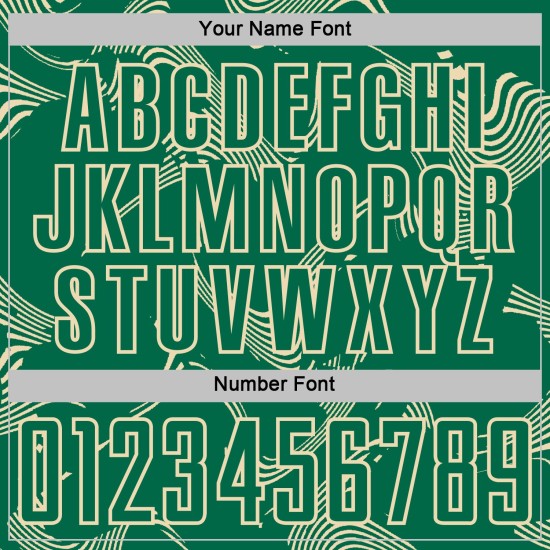 Soccer Lines Kelly Green Jersey Cream Custom Uniform Sublimation Curve Sports Soccer Lines Kelly Green Jersey Cream Custom Uniform Sublimation Curve Sports