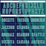 Custom Navy-White Teal Sports Sublimation Lines Jersey Uniform Soccer Custom Navy-White Teal Sports Sublimation Lines Jersey Uniform Soccer