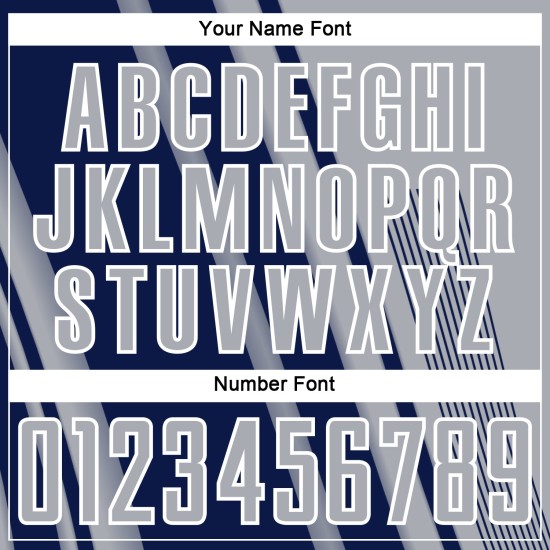 Lines Soccer Navy-White Custom Sublimation Gray Uniform Jersey Sports Lines Soccer Navy-White Custom Sublimation Gray Uniform Jersey Sports