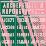 Soccer Kelly Uniform Pink Sublimation Green-White Medium Lines Jersey Sports Custom Soccer Kelly Uniform Pink Sublimation Green-White Medium Lines Jersey Sports Custom