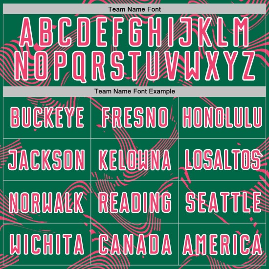 Jersey Custom Sports Pink-White Sublimation Green Neon Kelly Soccer Curve Uniform Lines Jersey Custom Sports Pink-White Sublimation Green Neon Kelly Soccer Curve Uniform Lines